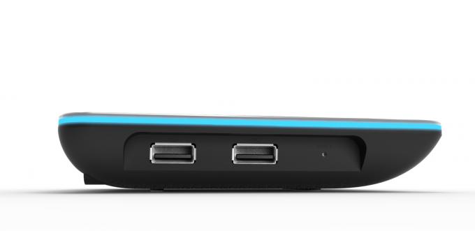 H96 pro Amlogic S912 64bit Dual caixa instalada da tevê de Wifi KODI 17,3 Android 7,1