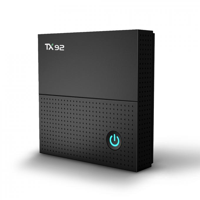 A caixa esperta KODI 17,3 2G 16G da tevê do núcleo de TX92 Amlogic S912 Qcta Dual Wifi 2.4G/5.8G