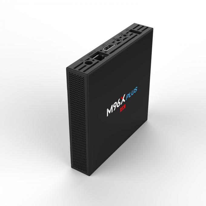 M96X mais a caixa esperta esperta da tevê do apoio 4K da caixa KODI 17,3 da tevê do núcleo de Amlogic S912 Qcta