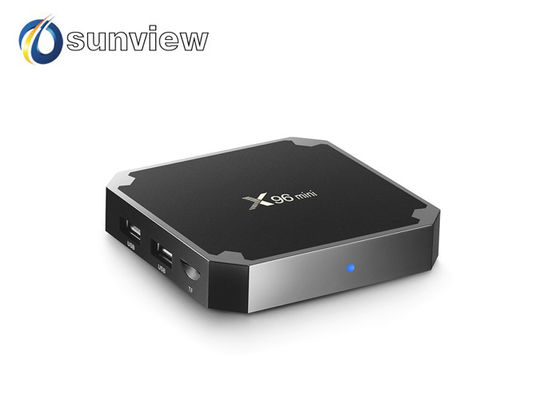 China Caixa 2018 da tevê de X96 mini Lastest com fluência do jogo 17,3 de Adicionar-ONS 4K KD melhor fornecedor
