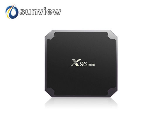 China Núcleo do quadrilátero de X96 caixa esperta da tevê do mini Amlogic S905W Android 7.1.2 uma garantia do ano fornecedor